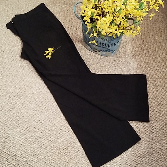 A. Byer Pants - A Byer Wide Leg Black Trouser